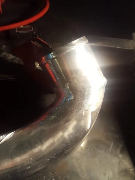 Welded.