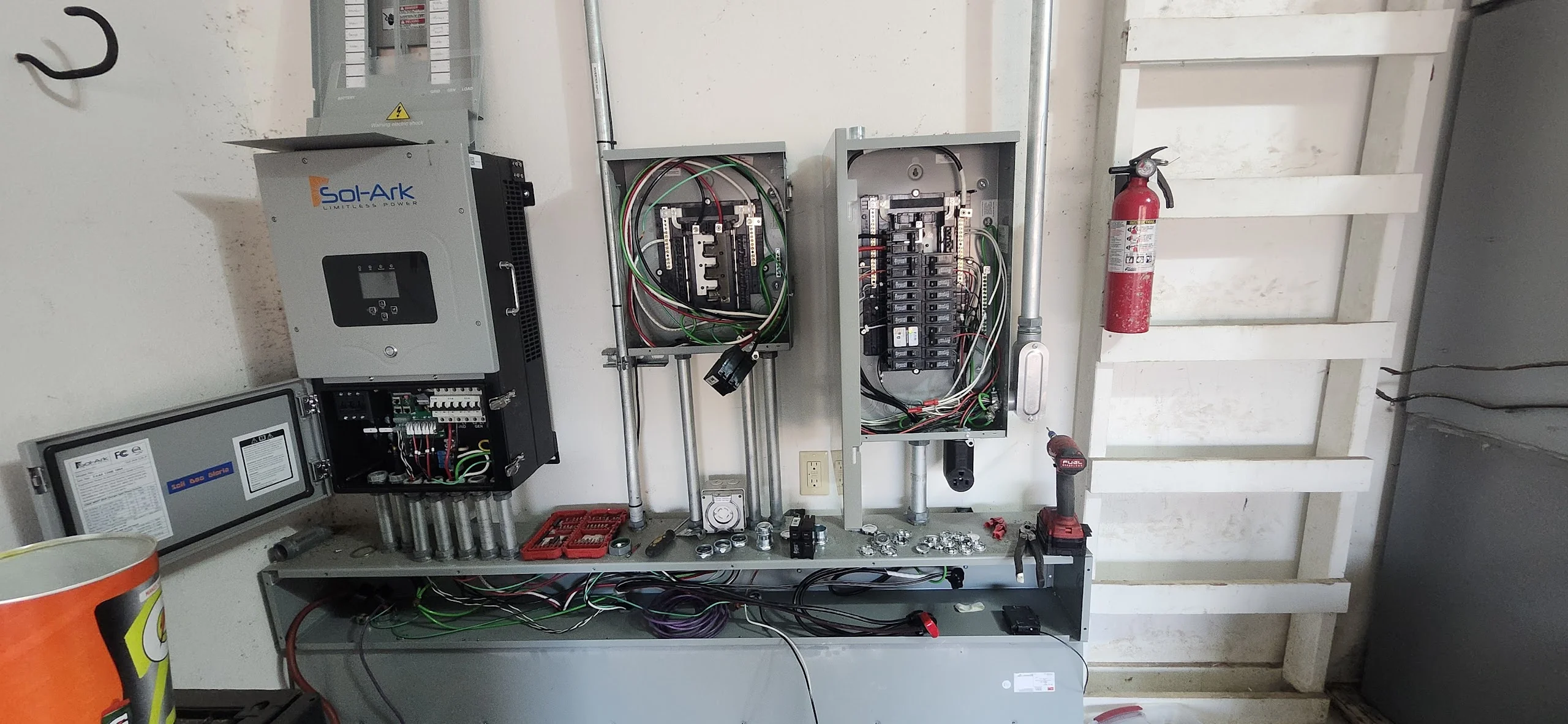 Circuits restored to the main panel