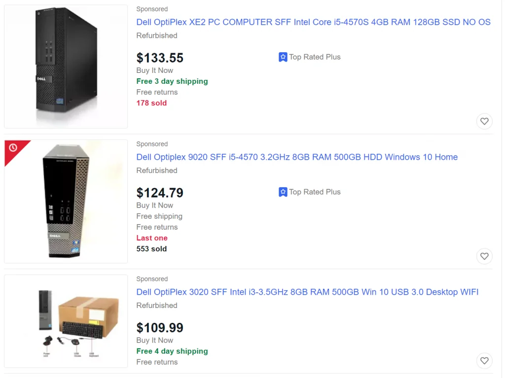 This image describes alternative hardware available for as little as 110$ shipped via eBay.